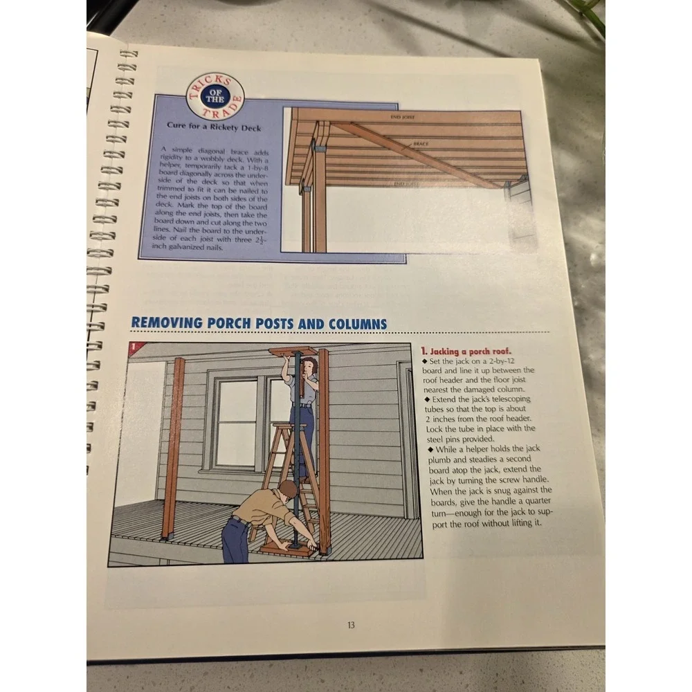 Decks, Porches, and Patios (Home Repair and Improvement, Updated Series)